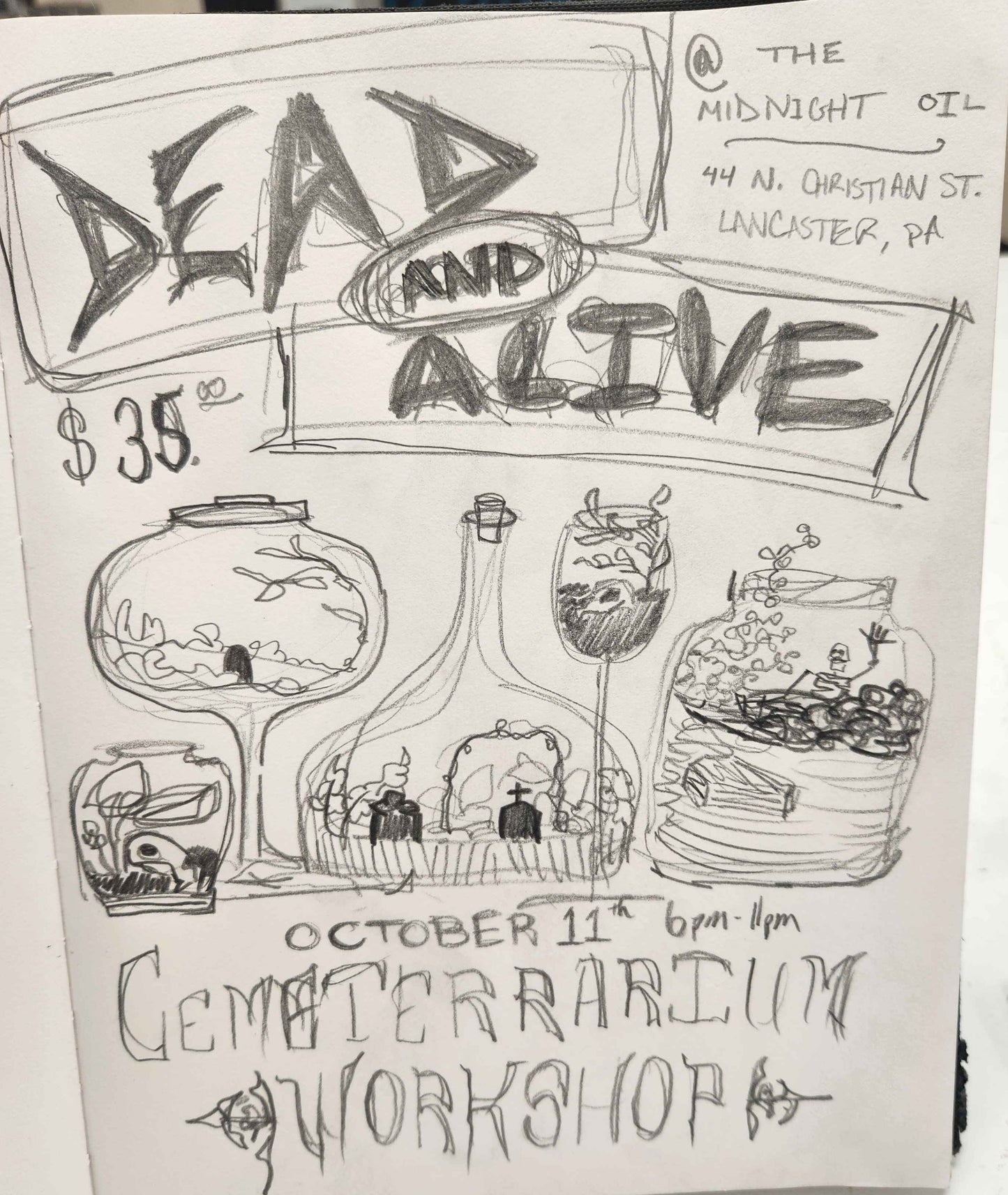 Cemeterrarium Workshop!! (10/11)