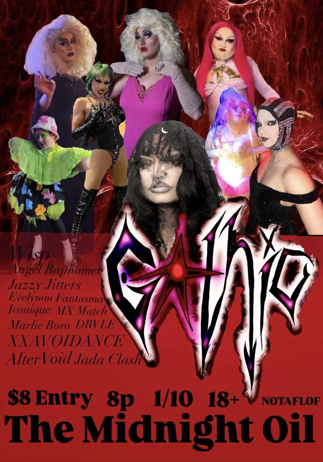 Gothic; A Big Spooky Drag Show (1/10)