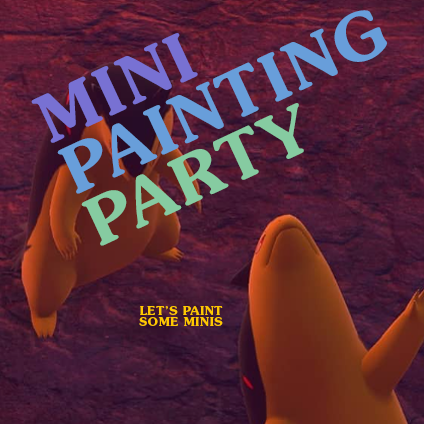 TTRPG Mini Painting Party at The Midnight Oil 11/12