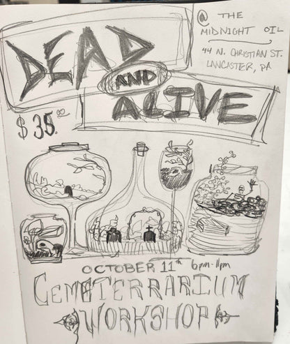 Cemeterrarium Workshop!! (10/11)