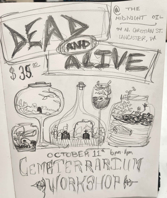 Cemeterrarium Workshop!! (10/11)