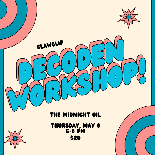 Decoden Claw Clip Workshop with Cult Classic (5/8)