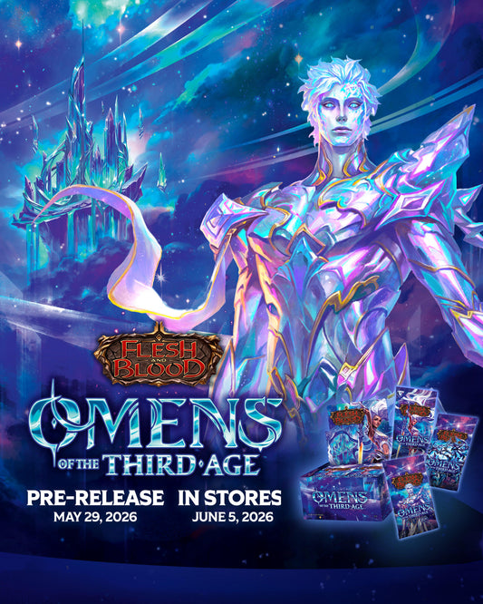 FaB Omens of the Third Age Pre-Release 6/1