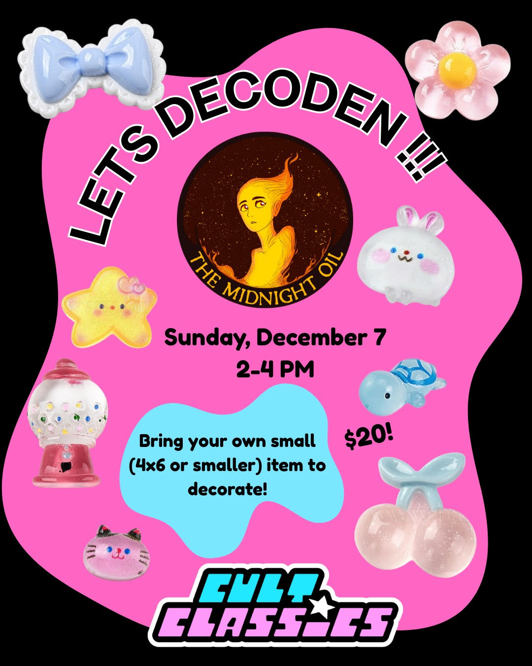 DIY Decoden Workshop (12/7)