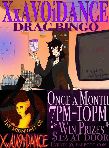 TMO: XxAVOiDANCE Drag Bingo!! (February)