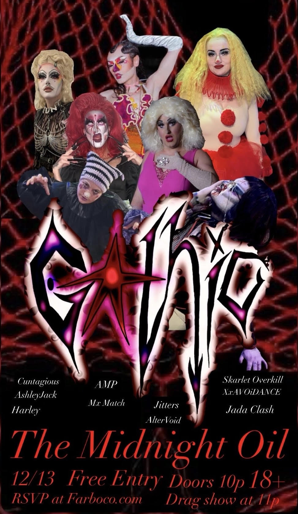 Gothic; A Big Spooky Drag Show (12/13)