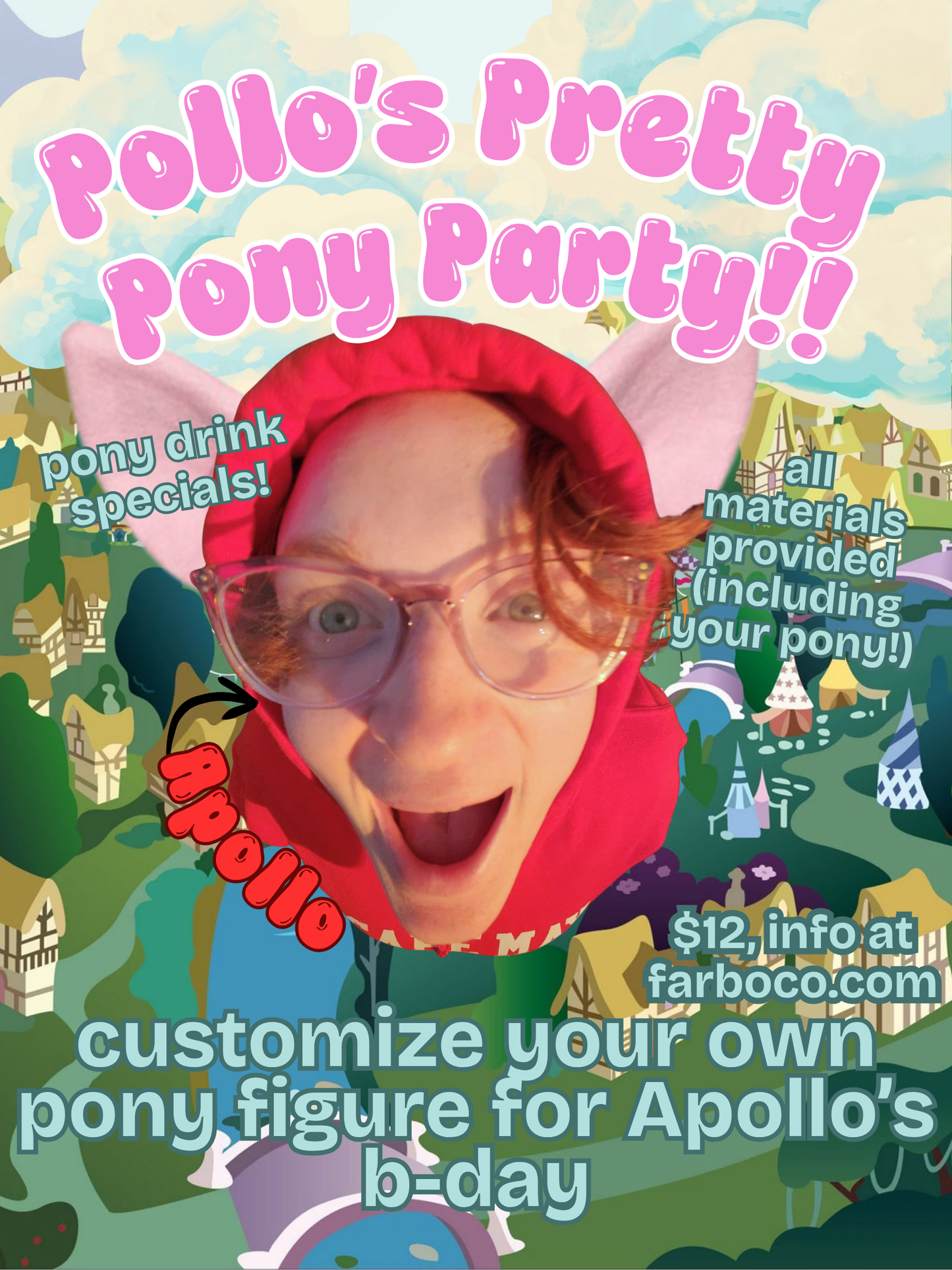 Pollo's Pretty Pink Pony Party (11/23)