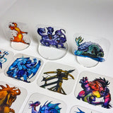 Flat Plastic Minis - Legendaries