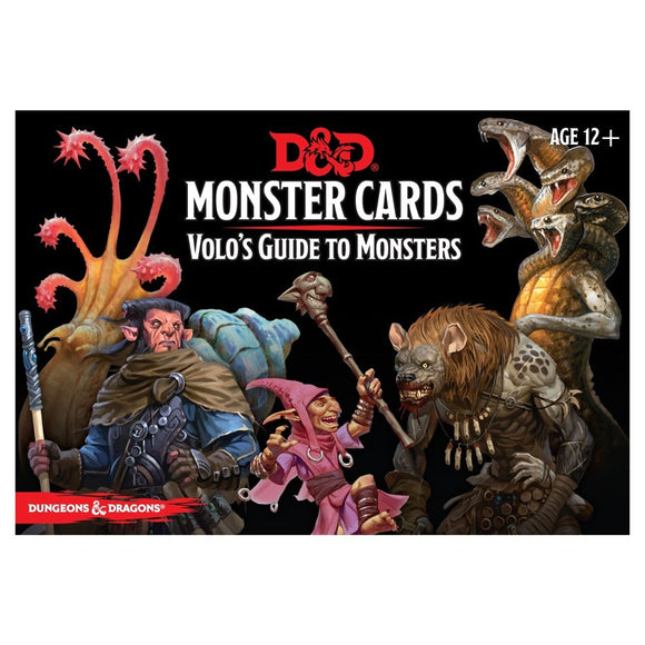 D&D Monster Cards: Volo's Deck