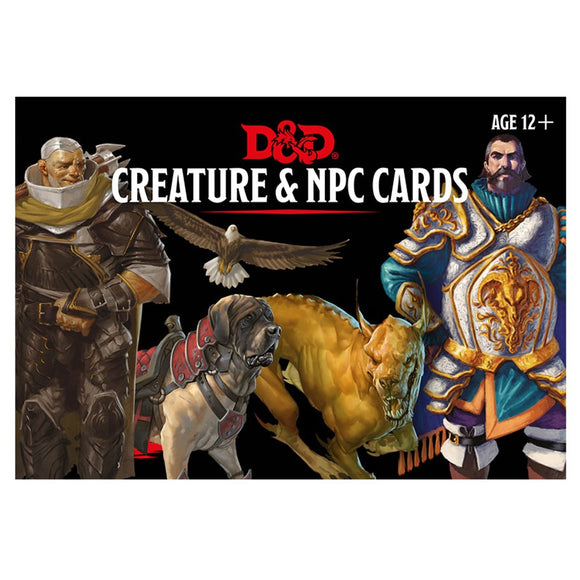 D&D Cards: Creatures & NPC