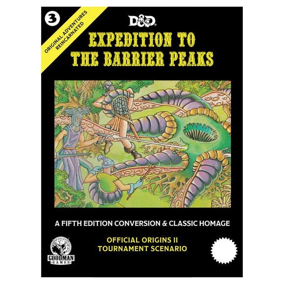 D&D Expedition to the Barrier Peaks 5E